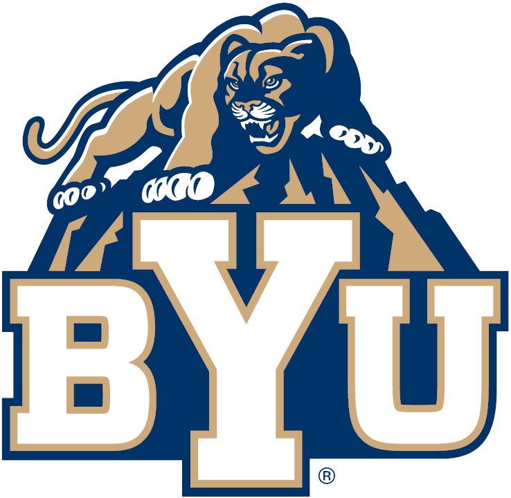 Brigham Young Cougars 2005-Pres Secondary Logo v2 iron on transfers for fabric